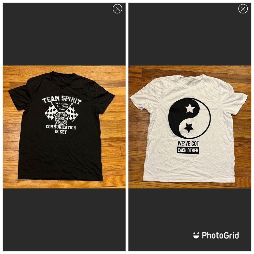 ‎Giordano 2 tshirt L